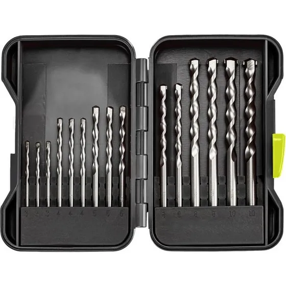 Goobay Stone Drill Bit Set, 15 dele, 3-10mm