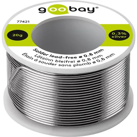 Goobay Blyfrit Loddetin 0,8 mm - 20 g