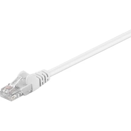 Goobay Netværkskabel CAT 5e U/UTP 50m Hvid CCA