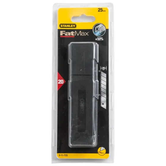 STANLEY FatMax knivblade 25 mm, 20 stk (bræk-af)