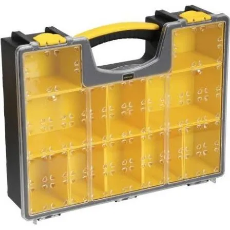 Stanley 1-92-749 Organizer Pro 8-fags, sort/gul