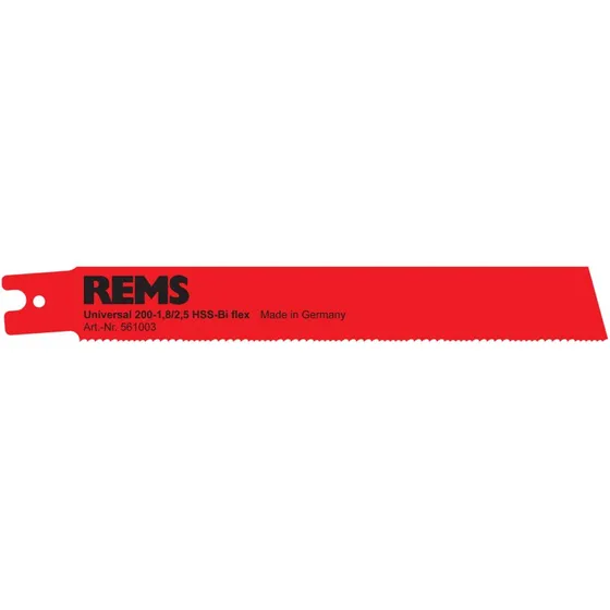 REMS Bajonetsavblad 200mm 1,8/2,5 - Universalsavblade