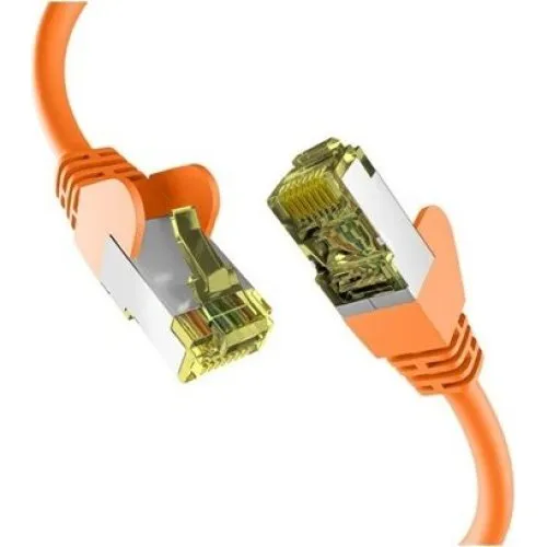 EFB Elektronik EC020200112 CAT 6a S/FTP Netværkskabel, 15m, Orange