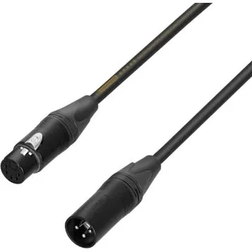 Adam Hall DMX Adapter 5-pin XLR hun til 3-pin XLR han, 20 cm