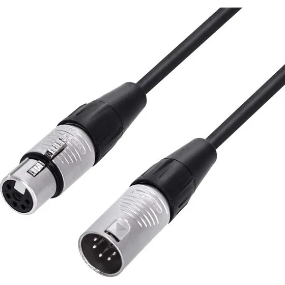 REAN DMX Kabel 5-pol XLR-XLR 10 meter