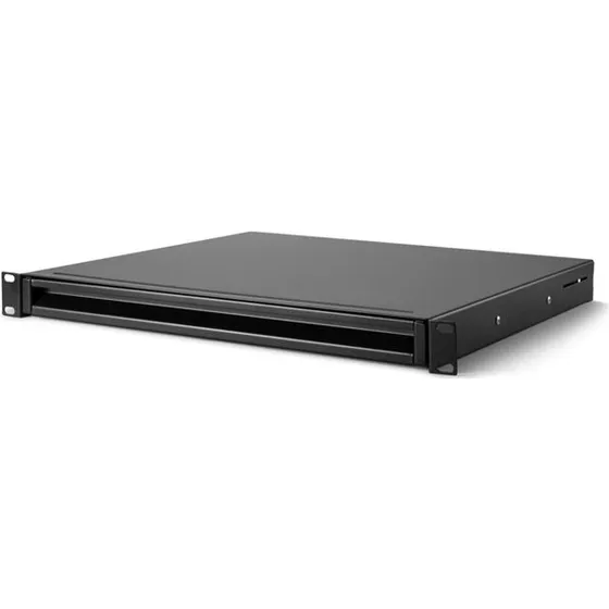 ERGO Rackskuffe 19" 1U i stål - 38,8 cm dybde