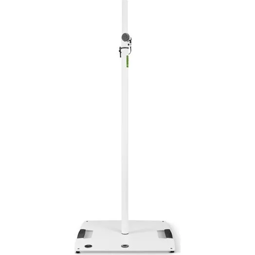 Gravity LS 431 W Lys- og højttalerstativ - Hvid - 244 cm