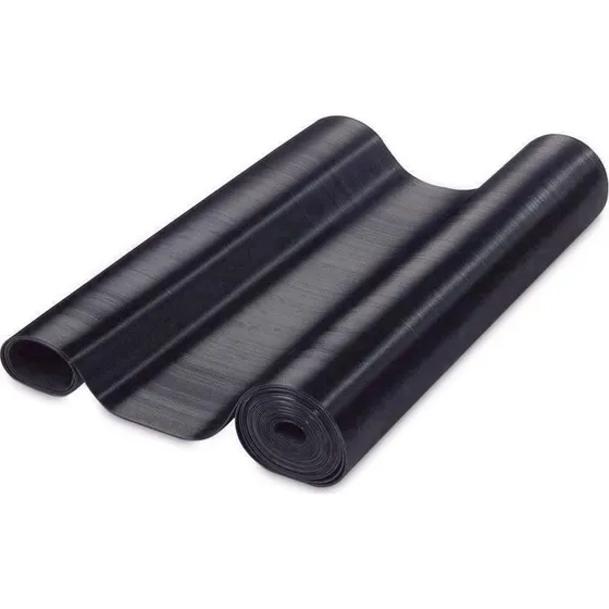 Adam Hall Defender RILLS Mat sort 1 m x 8 m - 85900 B