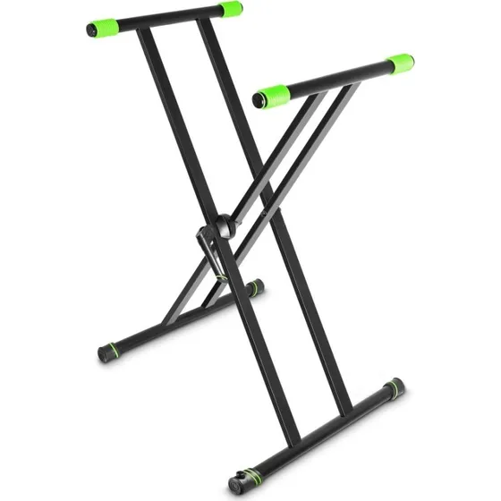 Gravity KSX 2 Dobbelt Keyboardstativ - Sort