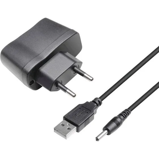 Adam Hall Universal 5V USB/DC Strømadapter (1.35 x 3.5 mm)