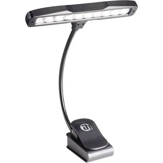 Adam Hall SLED 10 LED-nodelampe med svanehals