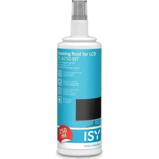 ISY ICL-6250-INT Skærmrengøringsvæske 250 ml