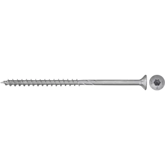 Fischer Powerfast II Spånskrue 5,0x120mm BZ Delgevind