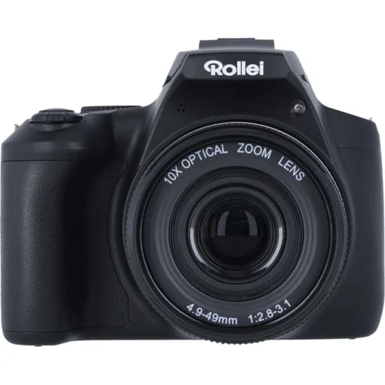 Rollei Powerflex 10x Digitalt Kamera - 64 MP Sort