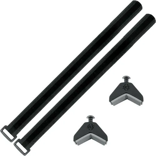 SKS Anywhere flaskeholderbeslag – universal montage (sort, op til Ø80 mm)