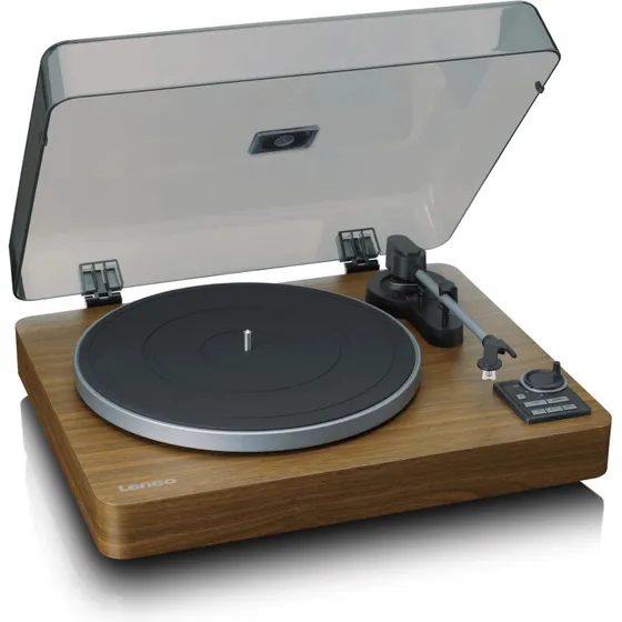 Lenco LBTA-165WD fuldautomatisk pladespiller m. Bluetooth & forforstærker