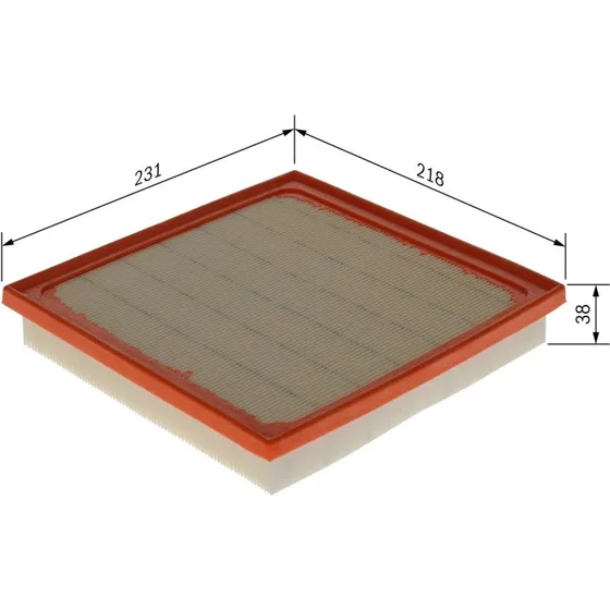BOSCH Luftfilter til Subaru (F 026 400 743) - 16546AA150