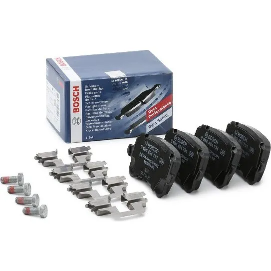 BOSCH Bremseklodser til VW, Audi & Seat - Bagaksel (0 986 494 731)