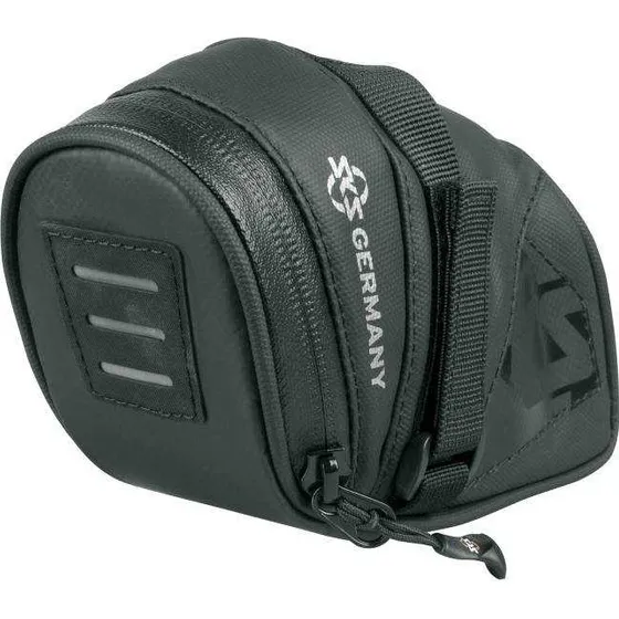 SKS Explorer Straps 500 sadeltaske, sort (500 ml)