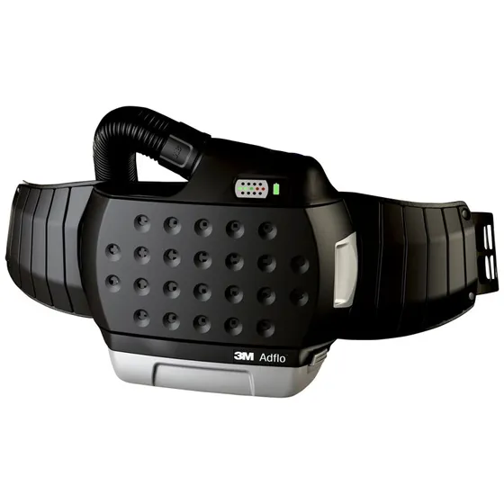 3M Adflo Turboåndedrætsværn m/ heavy duty batteri og oplader