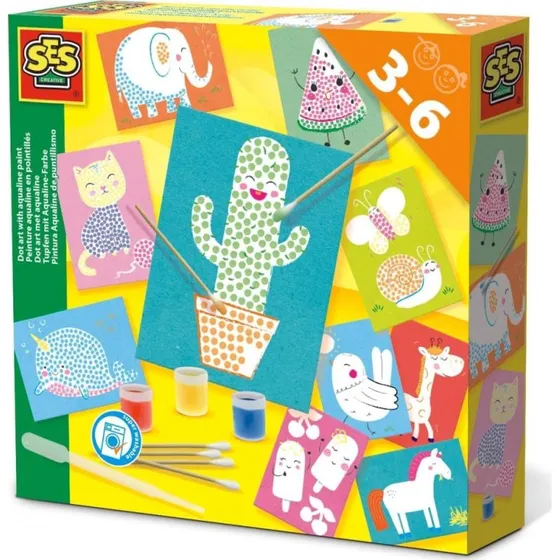 SES Creative Aqualine - Farvelæg dine egne kort