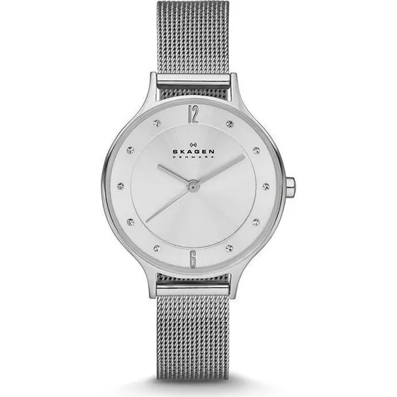 Skagen SKW2149 Anita dameur i rustfrit stål med mesh-lænke