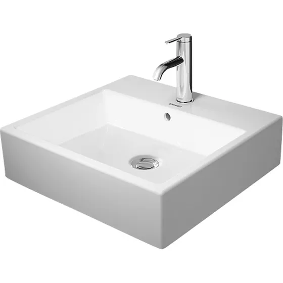 Duravit Vero Air håndvask 50x47 cm med hanehul og sleben bund
