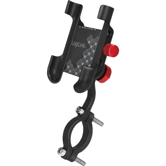 LogiLink Cykelholder til Smartphone - Sort/Rød