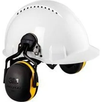 3M Peltor X2P3 høreværn til hjelm, SNR 30 dB (gul)