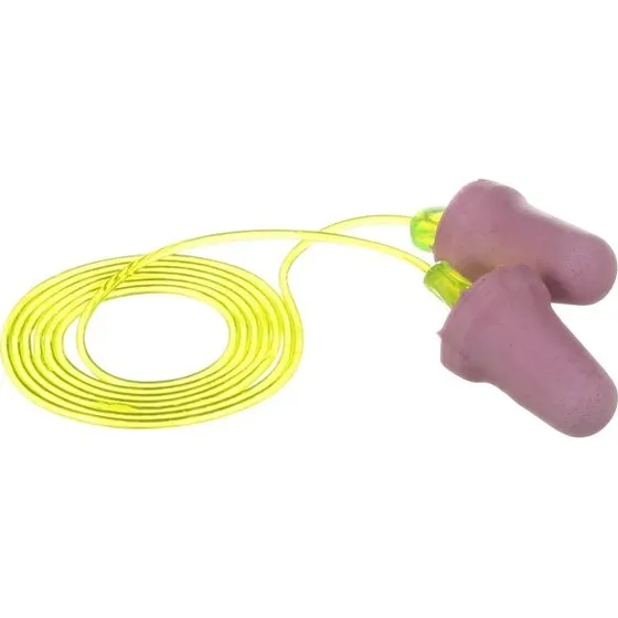 3M No-Touch ørepropper med snor PN-01-004, 34 dB (100 par)