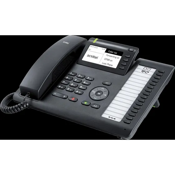 Mitel OpenScape CP405T Fastnettelefon - Sort