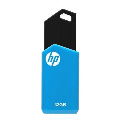 HP v150w 32GB USB 2.0 Flashdrev - Sort