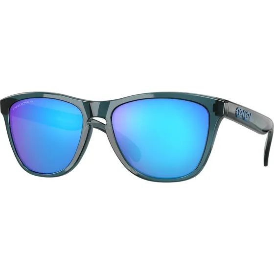 Oakley Frogskins Transparent/Blå solbriller