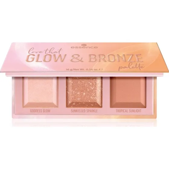 Essences Love That Glow & Bronze Contouring Palette 16g