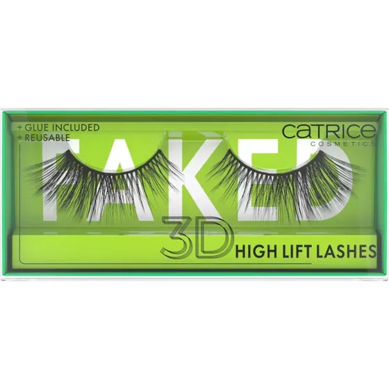 Catrice 3D High Lift Falske Øjenvipper med Lim og Applikator