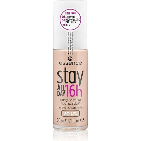 Essence Stay ALL DAY Foundation 20-Soft Nude 30ml