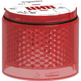 XVBC24 Harmony XVB7 LED Lysmodul, Rød, 70 mm, 24-230V