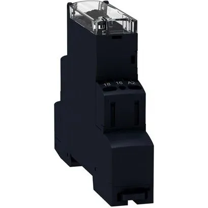 Zelio RE17 Multifunktionstidsrelæ 0,1s-100h 1c/o 5A 12-240V