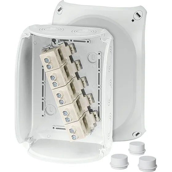 Hensel Forgreningsdåse 10-16 mm² 210x155x92 Grå