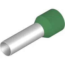 Terminalrør grøn med plastkrave 16,0/18/21/28 mm²