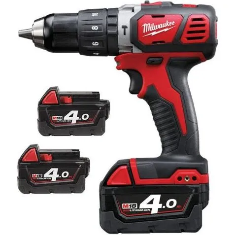Milwaukee M18 BPD-403C 18V 4,0Ah kompakt slagboremaskine