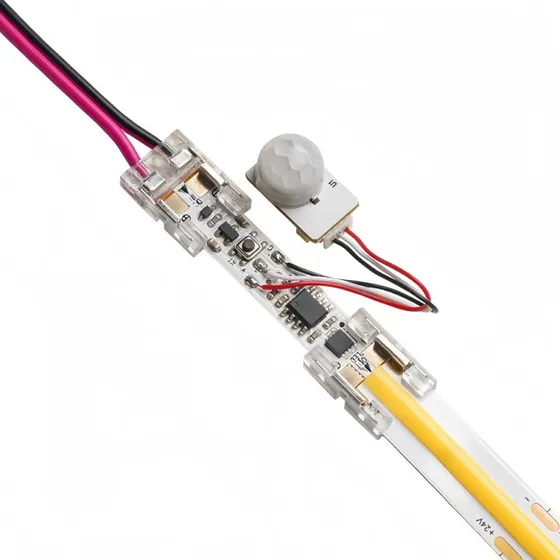 PIR sensor til aluprofil, 8mm strip, 12V/24V