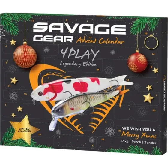 Savage Gear Julekalender 4Play 2026