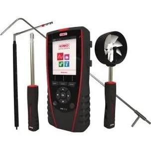 Kimo AMI310 PRO - Avanceret ventilationsmåler med Smart-Probes