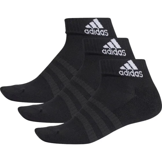 Adidas Cush Ankel Strømper 3-pak - Sort