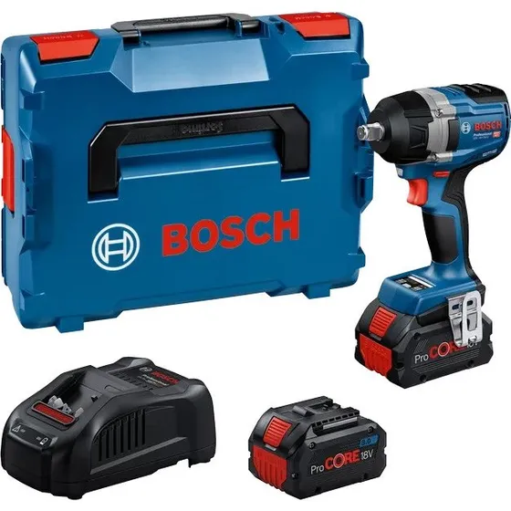 Bosch GDS 18V-750 C Akku Slagnøgle med 2x8.0Ah ProCore & Bluetooth