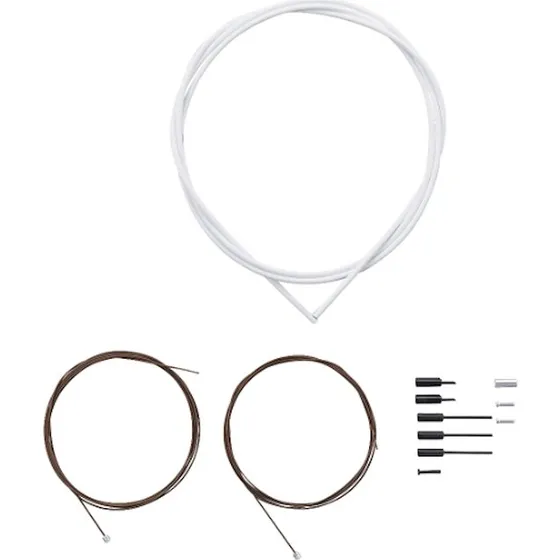 Shimano OT-SP41 Gearkabel-sæt til landevej, hvid
