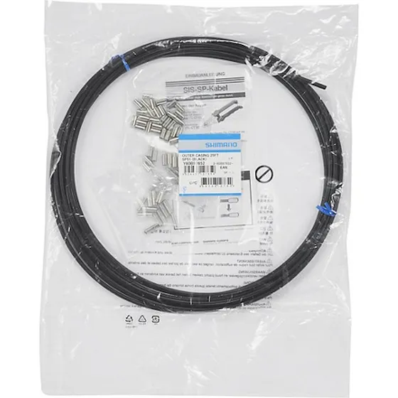 Shimano OT-SP51 SIS yderkabel, sort, 7,62 meter