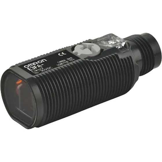 E3FA-DP22 Fotoelektrisk sensor M18 PNP 300mm M12 stik