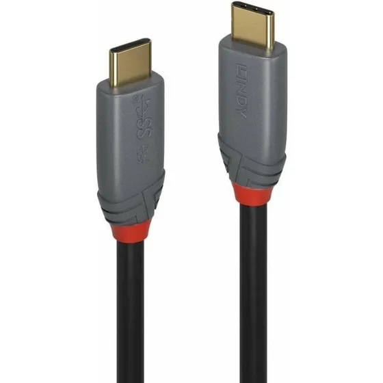 LINDY Anthra Line USB-C til USB-C kabel, 2m, 5A, 100W